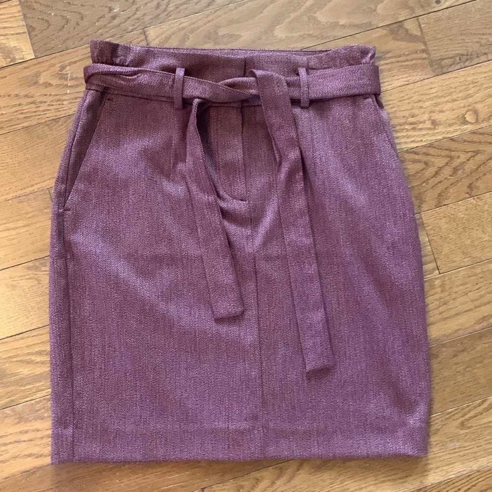 LOFT Skirt Purple. NWT. Size 4
